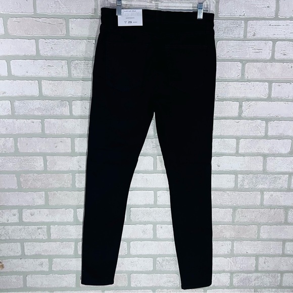 LOFT NWT Black Skinny High Rise Jeans Size 8/29 - Picture 7 of 13